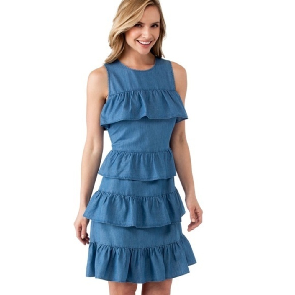 Michael Kors Flounce Dress